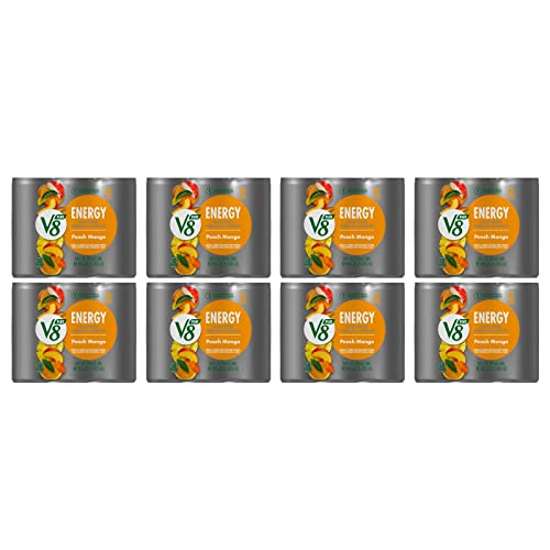 V8 Energy Drink Peach-Mango 8 Fl Oz 48 Pack By Qualitatt #TOP1