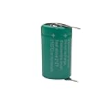 KAKAA 1 PCS 3V 950mAh CR1/2AA Lithium Battery Replacement for VARTA CR1/2 AA Series Battery with 2 Pin Tab