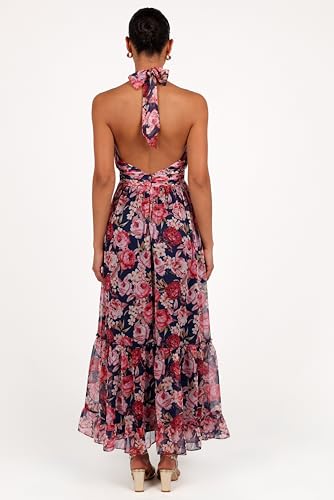 Image of Petal & Pup Women's Lennon Halterneck Maxi Dress