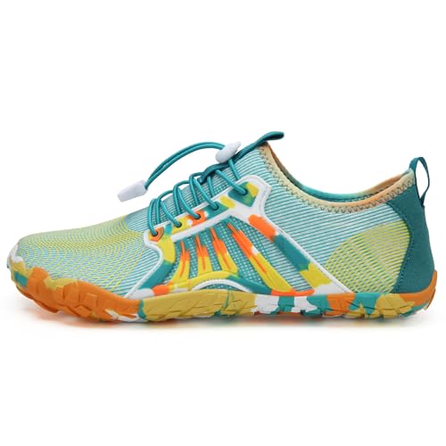 Image of Water Shoes for Men Barefoot Quick-Dry Aqua Sock Outdoor Athletic Sport Shoes for Kayaking, Boating, Hiking, Surfing, Walking