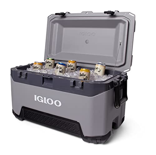 Igloo Bmx 72 Quart Cooler With Cool Riser Technology, Fish Ruler, And Tie-Down Points #TOP1