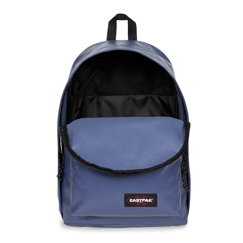 Image of EASTPAK Unisex Out of Office Backpack, Glossy Blue, One Size, OUT OF OFFICE