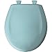 Bemis 200SLOWT 565 Slow Close Round Plastic Seat, Light Turquoise