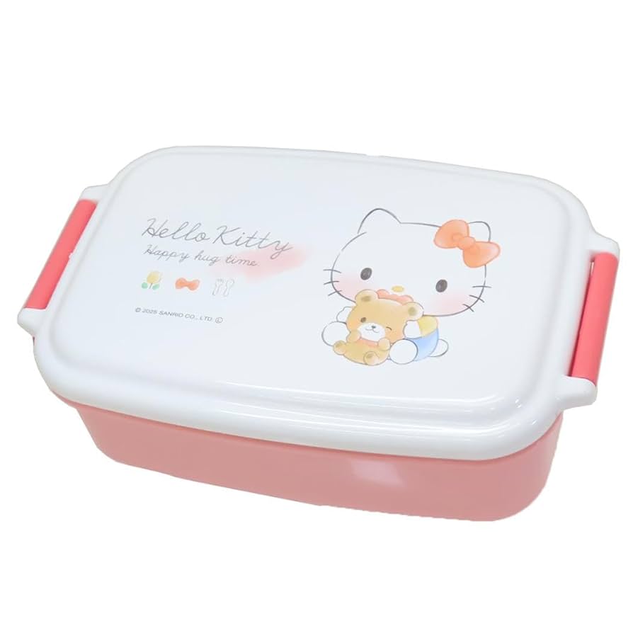 Amazon｜カミオジャパン ハローキティ 1段ランチボックス 弁当箱