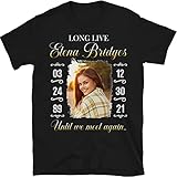 in Loving Memory, Custom Photo Memorial T-Shirt, Funeral Shirt for Women, Sympathy Tee for Family, Grieving Memorial Gift Multicolored