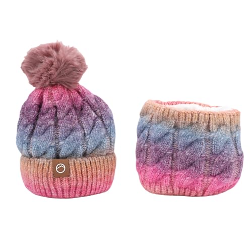 Conjunto de gorro y bufanda con calefacción USB AMONIDA unisex 4