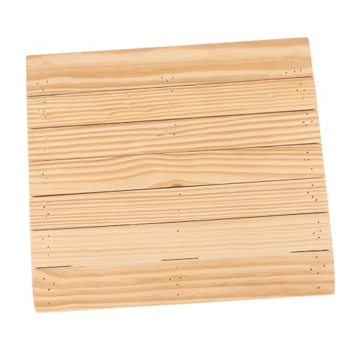 TOBBOMEY Umbral de Madera Maciza para Entrada