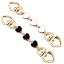 Cf 2pcs Heart Black White