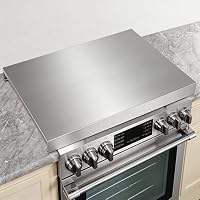 YUCHENGTECH Herdabdeckplatte Edelstahl 76x56x7cm Herdabdeckplatte Abdeckung Ceranfeld Edelstahl