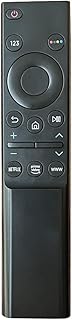 جهاز تحكم عن بعد عالمي متوافق مع تلفزيون سامسونج الذكي LCD LED UHD QLED 4K HDR مع فيديو نتفليكس برايم وازرار WWW BN59-01358D
