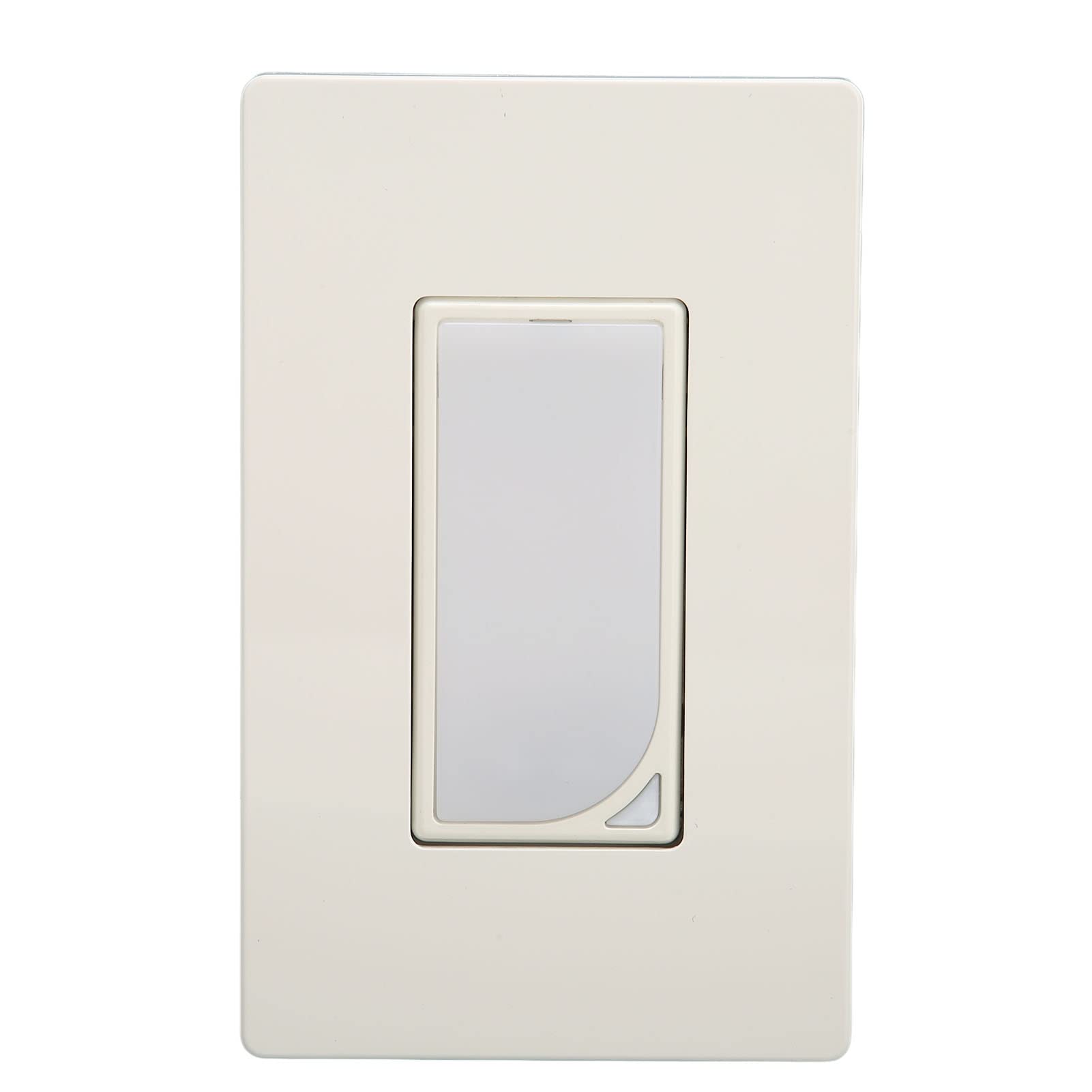 Interruptor de Luz Regulable Inteligente WiFi para, Luz Nocturna RGB en la Pared, Interruptor de Inalámbrico para Dormitorio Infantil, PC, Metal Blanco