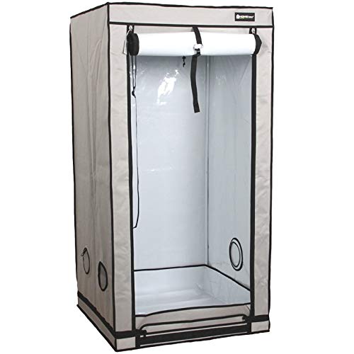 Growboxen Homebox Ambient Q80+ (Schwarz, Maße: 80x80x180cm)