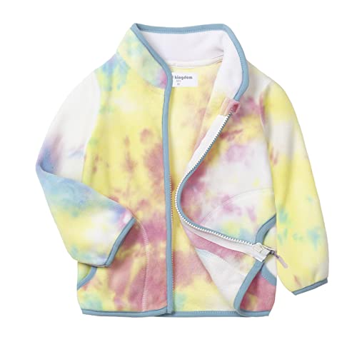 Image of Mud Kingdom Unisex Kids Fleece Jacket Printing Zip Up