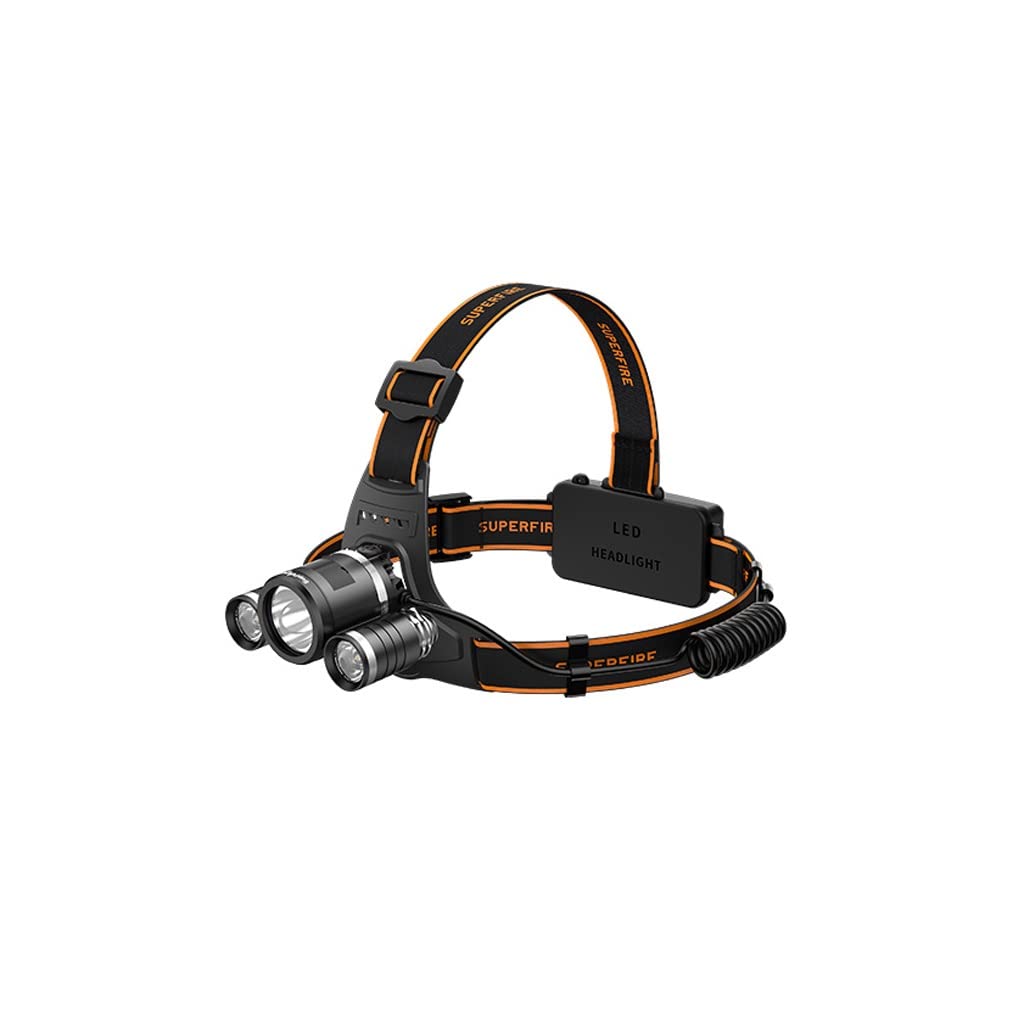 OYYMTE Led Headlight Strong Light Charging Bright Head Wear High-Power Long-Range Large-Area Construction Site Dedicated