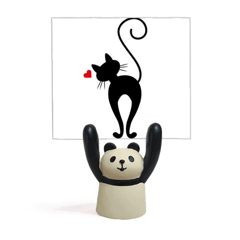 Support en forme de chat et panda mémo mignon pour décoration - 4