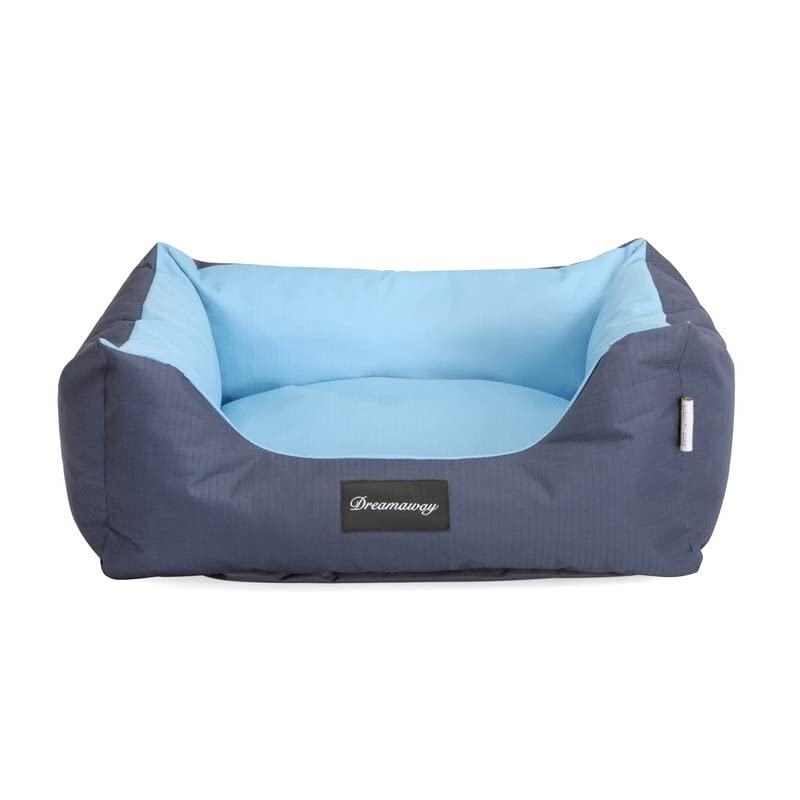 FabotexPet Bed Petit Sofà "BOSTON" Blu/Azzurro 65x50x20 cm (CP170/O.1)