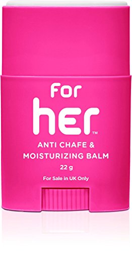 Body Glide Unisex's for Her Moisturising Anti Chafe Balm Stick, Magenta, 22 g