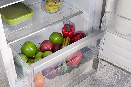 Bauknecht KSI 12GF2 Einbau-Kühlschrank mit Gefrierfach (Nische 122) / Gesamtnutzinhalt: 189 Liter/ Abtauautomatik im Kühlteil/Elektronische Steuerung über LED Display/Elektronische Temperaturregel