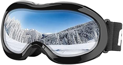 AKASO Kids Ski Goggles, Snowboard Goggles Snow Goggles for Youth, Kids & Teenagers