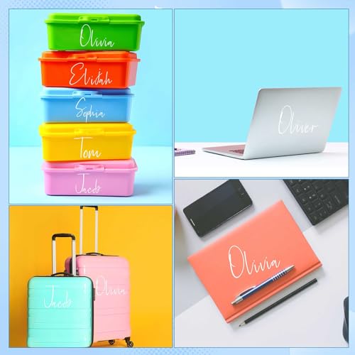 Calcomanías personalizadas UV DTF para decorar termos, laptops y manualidades, set de 4 7