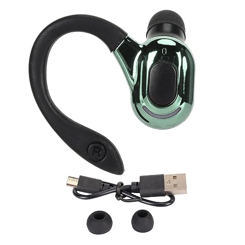 Headset Bluetooth Yunseity 5.2 In Ear Negro y Verde miniatura 7