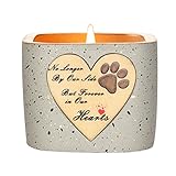Pet Memorial Gifts for Dog Cat, Dog Memorial Gifts, Pet Loss Gifts, Loss of Dog Sympathy Gift, Dog Remembrance Gifts, Dog Bereavement Gifts, Pet Passing Away Gifts, Natural Soy Wax Candle