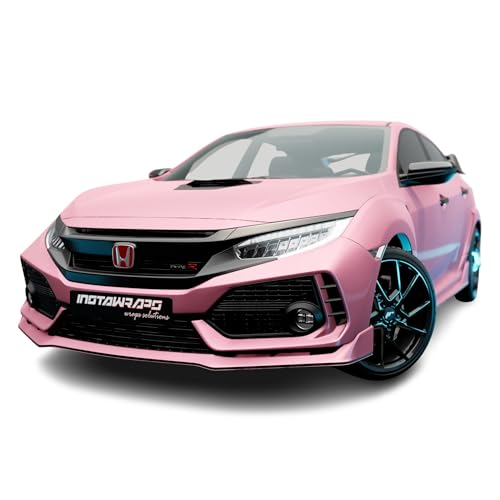 AD Car Wrap Roll SW900 Matte Pink Metallic | 520-M | (Sample 3in x 5in) | Automotive Vinyl Wrap for Cars - Car Interior Wrap & Exterior
