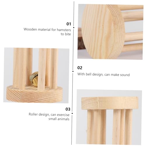 1-Set-Hamster-Roller-Toy-Chew-Toy-Rabbit-Toy-Chinchilla-Toys-Teething-Toy-Hamster-Cage-Accessories-Pet-Accessories-Small-Pets-Supplies-Bunny-Combination-Wood-Animal