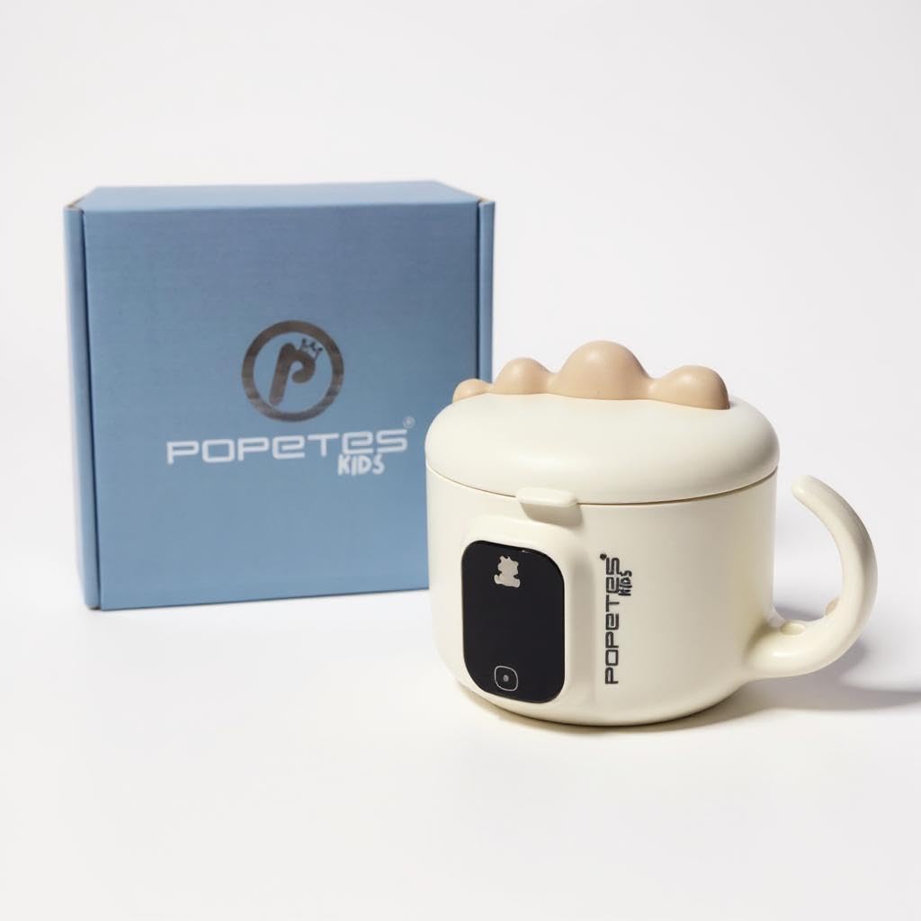 Calentador de potitos pórtatil RAPTOR. Solución inalámbrica, recargable, cuenco para atemperar papillas, purés y alimentos para bebé, Ideal para viajes y uso diario. El regalo ideal.