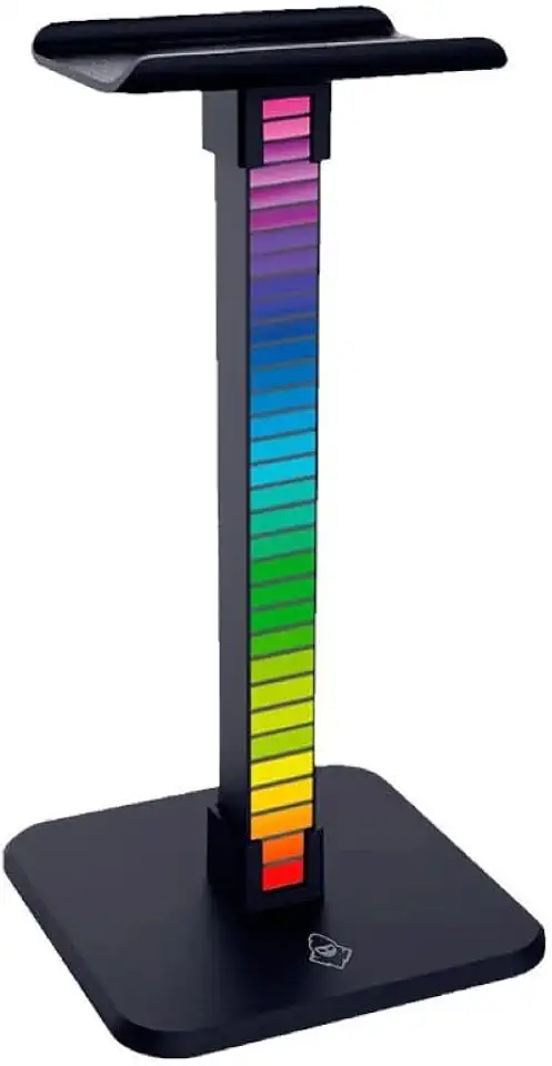 Suporte para Headset Mancer SH10 | RGB | RGB Ajustável | Base Estável Compacta | USB-C | MCR-SH10-BL01