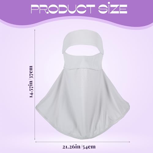 QFGasre UV Sun Protections Face Cover for Sun Protections Face Mask UPF 50+
