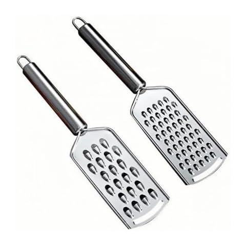 DOETYD Stainless Steel Cheese Grater with Handle Cover