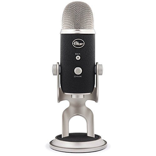 Blue Yeti USB Microphone for Recording, Streaming, Gaming