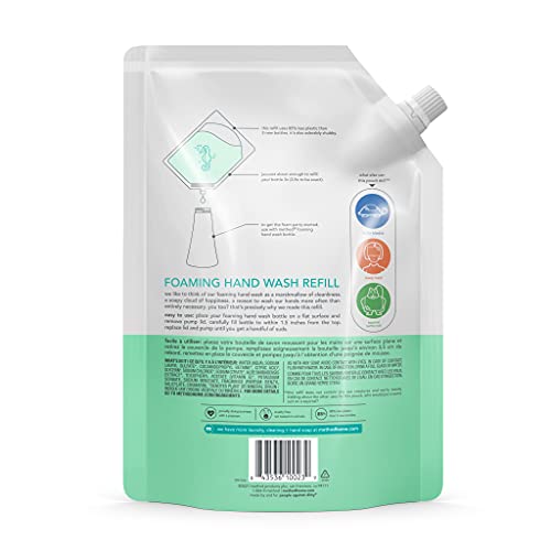 Method Foaming Hand Soap, Refill, Coconut Water, 28 Oz, 6 Pack, Packaging May Vary #TOP2