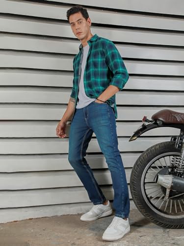 Image of HIGH STAR Men's Mid Rise Regular Jeans