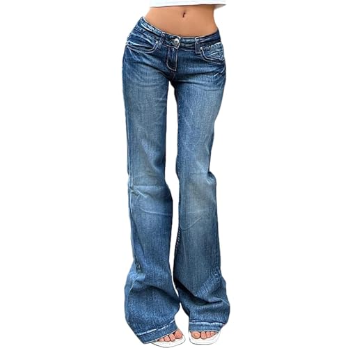 OCCASIONE: I jeans bootcut a vita bassa da donna sono l'abbigliamento ideale per lo shopping, gli appuntamenti, la scuola, l'ufficio, il lavoro, le vacanze, le feste, i club, i viaggi, le vacanze, la strada, la fotografia e l'uso quotidiano