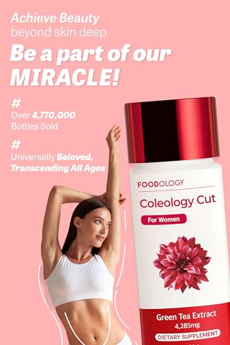 FOODOLOGY Coleology Cut (Pack of 3-180 Tablets, 90 Days) - Green Tea Extract, Vitamins & Minerals - Image 7