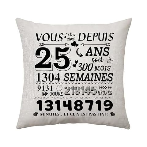 Housse de coussin Aconesong 25 ans Cover
