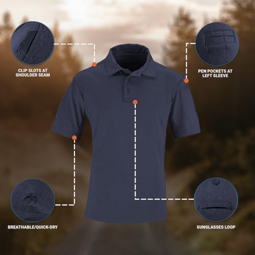 EDGETEC Polo Mens Short Sleeve - Image 5