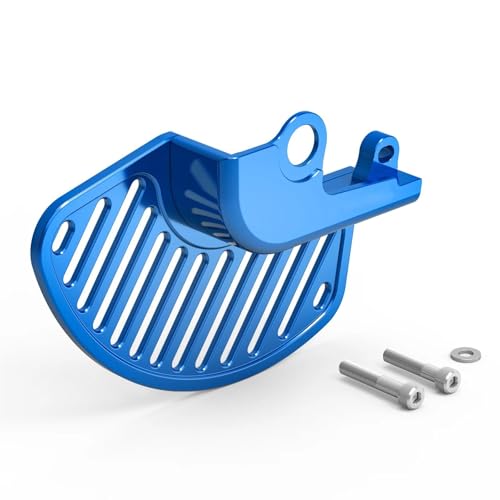 Soufflet de fourche bleu avant et protection de disque pour moto K&TM EXC