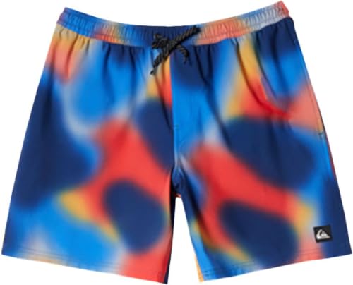 Quiksilver - Mens Surfsilk Mix Volley 17Nb Shorts, Color Living Coral, Size: Small