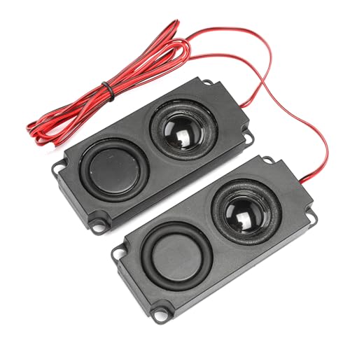 Speaker, 40mm 8? 5W Internal Magnetic Black Cavity Speaker, Heavy Bass for TV Monitor
