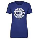 500 LEVEL Eric Lauer Toronto Vintage Baseball Shirt for Women (Royal Blue, X-Large)