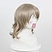 Cfalaicos Love Live Sunshine Watanabe You Cosplay Wig Linen Curly Party Wigs