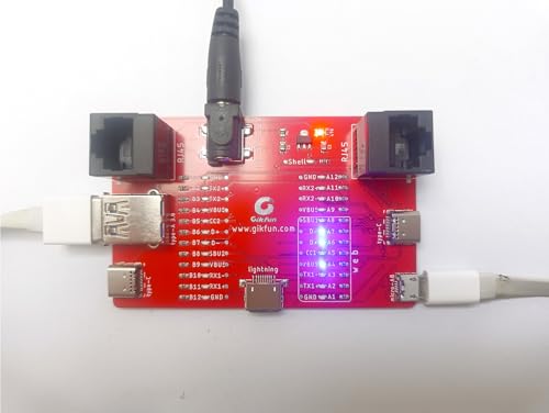 Cable de datos línea de prueba USB Tipo C y Micro USB modulo GK1030 7