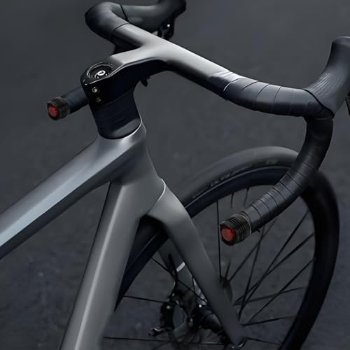 Luz indicadora para manillar de bicicleta de aluminio y plástico 6