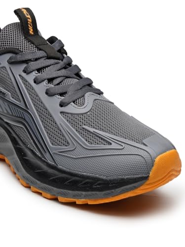 Image of Action | Athleo | NITRO-2007 | Men's | Lace-Up | Running | Shoes | Lightweight | Comfortable | Trendy | Breathable | Sports | Shoes