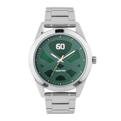 Image of United Colors of Benetton Green Round Dial Analog Men's Watch - UWUCG0208