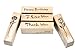Youkwer 5Pcs Cute DIY Wooden Rubber Stamps Diary Scrapbooking Stamps Set （Rose Flowers and Letters,Set of 5）