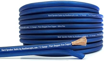 KnuKonceptz Kord Kable 12 Gauge Copper Speaker Wire - 50 Feet